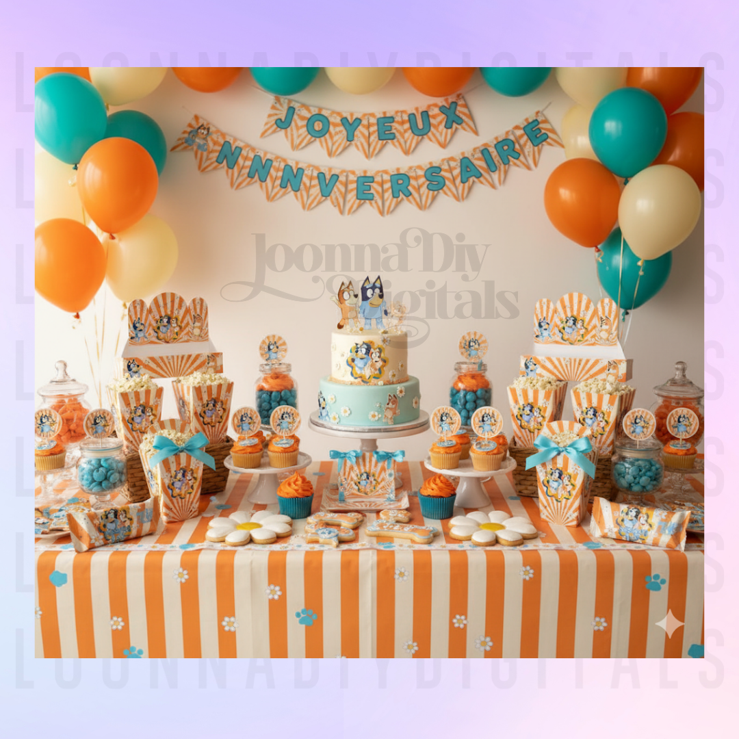 Pack Déco de fête complète : 11 Templates personnalisables pour toutes occasions