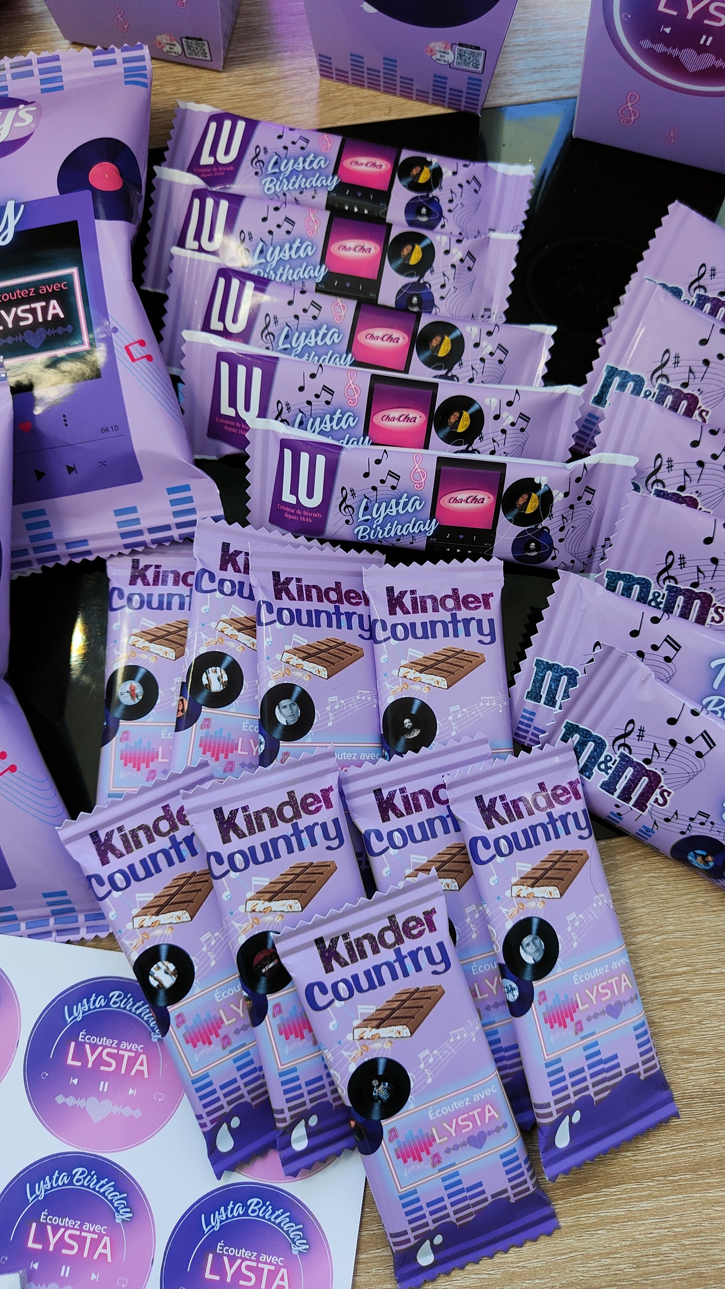 Pack Templates Kinder - Papeterie personnalisée