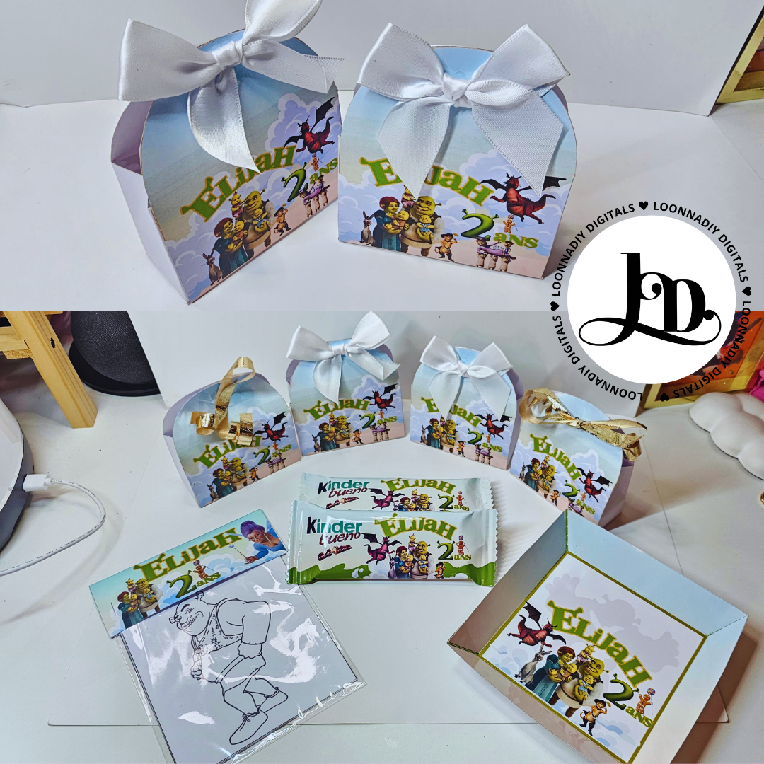 Kit déco personnalisée Gratuite + Tutoriel Canva - Templates canva papeterie personnalisée
