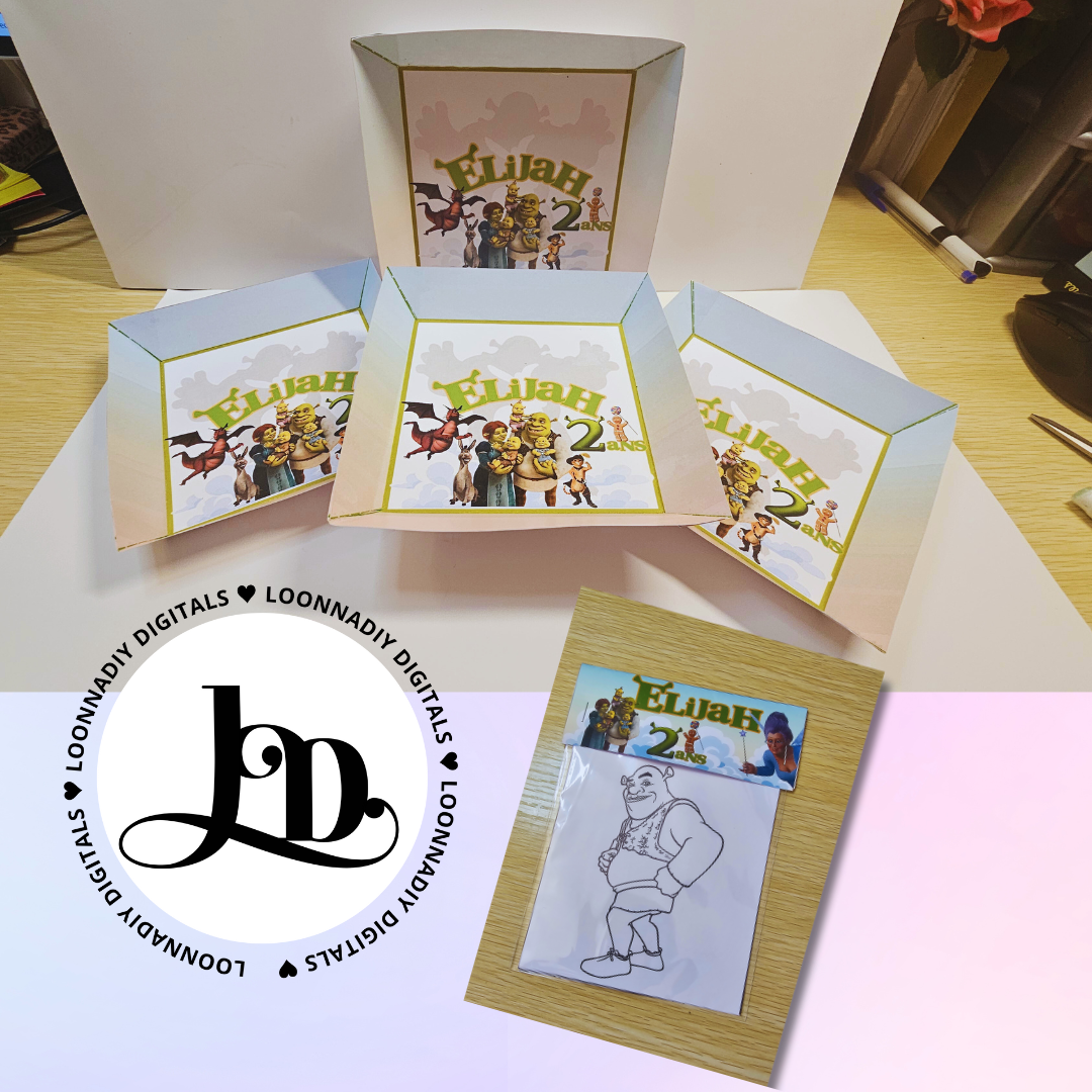 Kit déco personnalisée Gratuite + Tutoriel Canva - Templates canva papeterie personnalisée