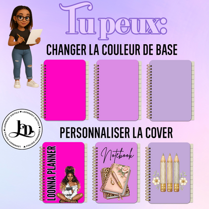 Template base planner digital à personnaliser (Canva)
