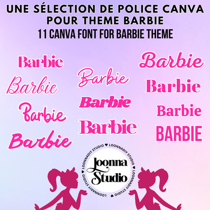 Template boîte cadeau personnalisée – Modèles Barbie & plus