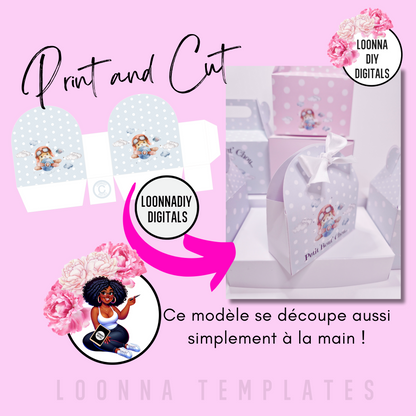 🌟 Pack de Templates "Petit Bout' Chou" pour Cricut et Canva 🌟