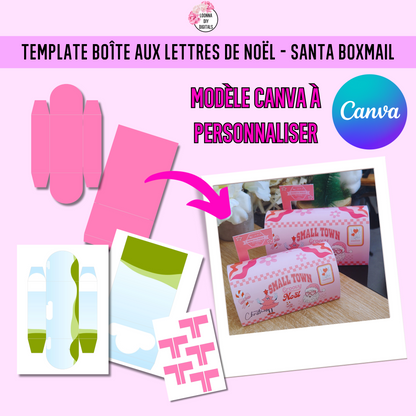 Boîte aux Lettres de Noël Personnalisable - Santa Boxmail