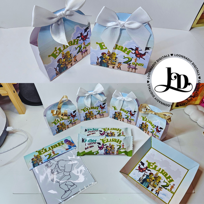 Kit déco personnalisée Gratuite + Tutoriel Canva - Templates canva papeterie personnalisée
