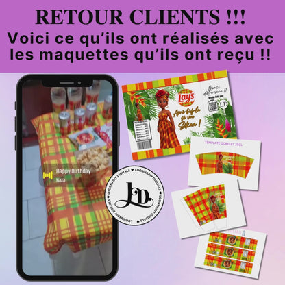 10 maquettes papeterie personnalisée sur-mesure pour ton événement, sans te prendre la tête!